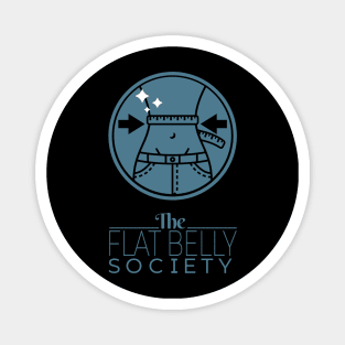 The Flat Belly Society Magnet